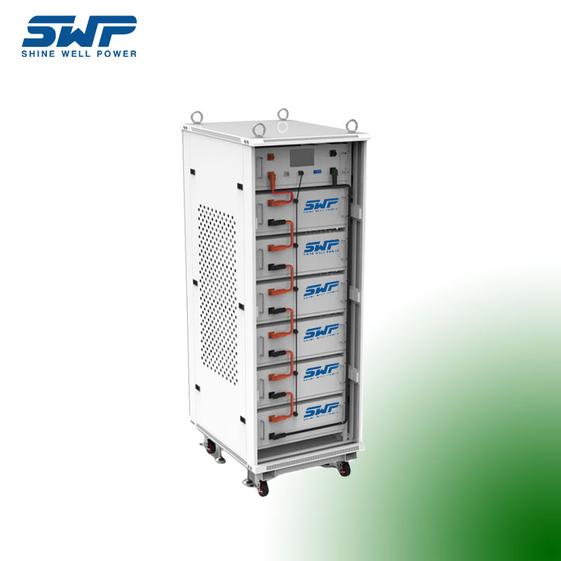 30 kWh Hochspannungsenergiespeichersystem Home verwenden Solarenergiespeichersystem in stapelbarem Modell LifePO4 Batterie